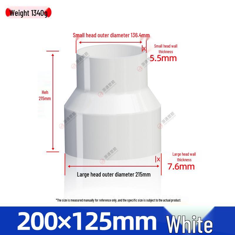 PVC Water Supply Straight Reducer Fitting