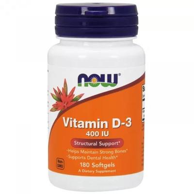 Vitamin D-3 400 IU, 180 SGELS