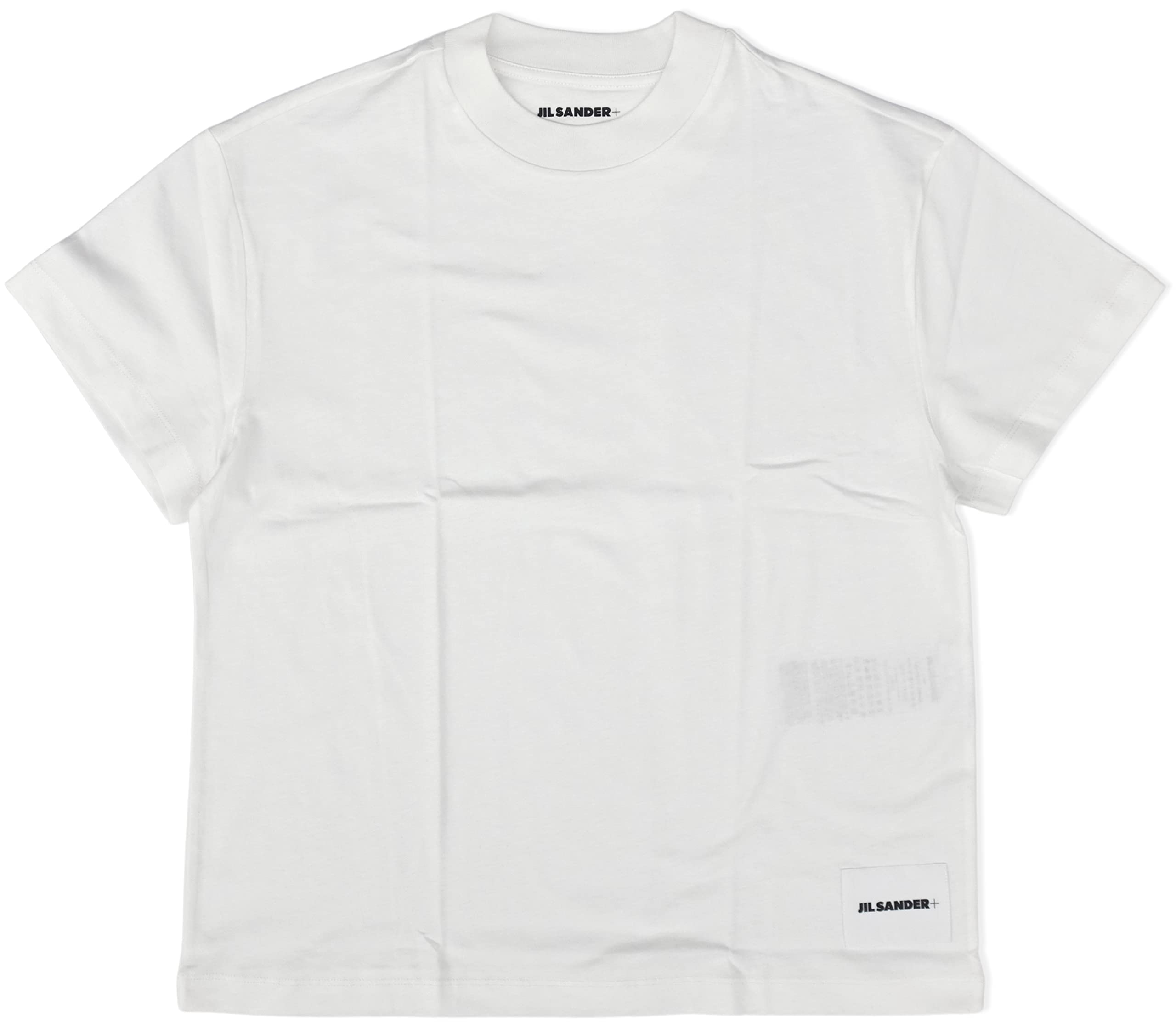 

Jil Sander Plus Logo Short Sleeve Crew Size XS Women s T-Shirt, Neck, White, (J40GC0001, J45048) белый