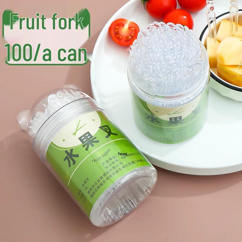 

ZISIZ Disposable Food-Grade Fruit Forks
