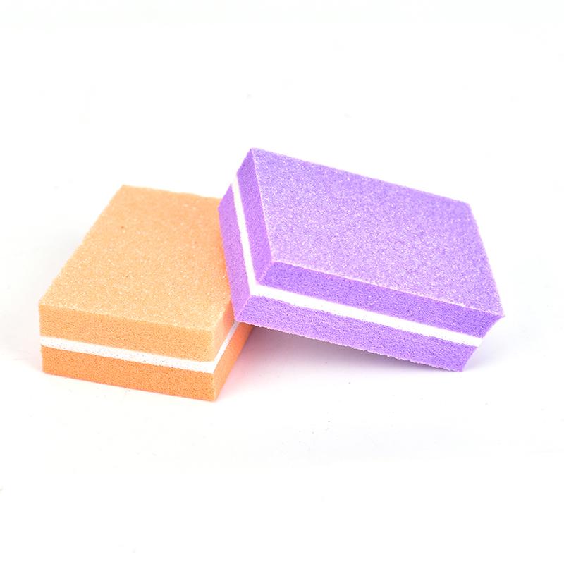 20Pcs Square Nail Sanding Sponge Buffers File Grinding Polishing Manicure Tools