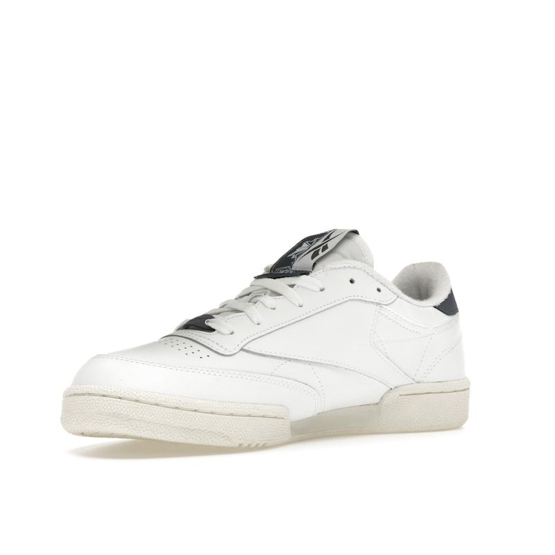 Reebok Club C 85 White East Coast Blue Unisex Sneakers Footwear-White Chalk 100074163