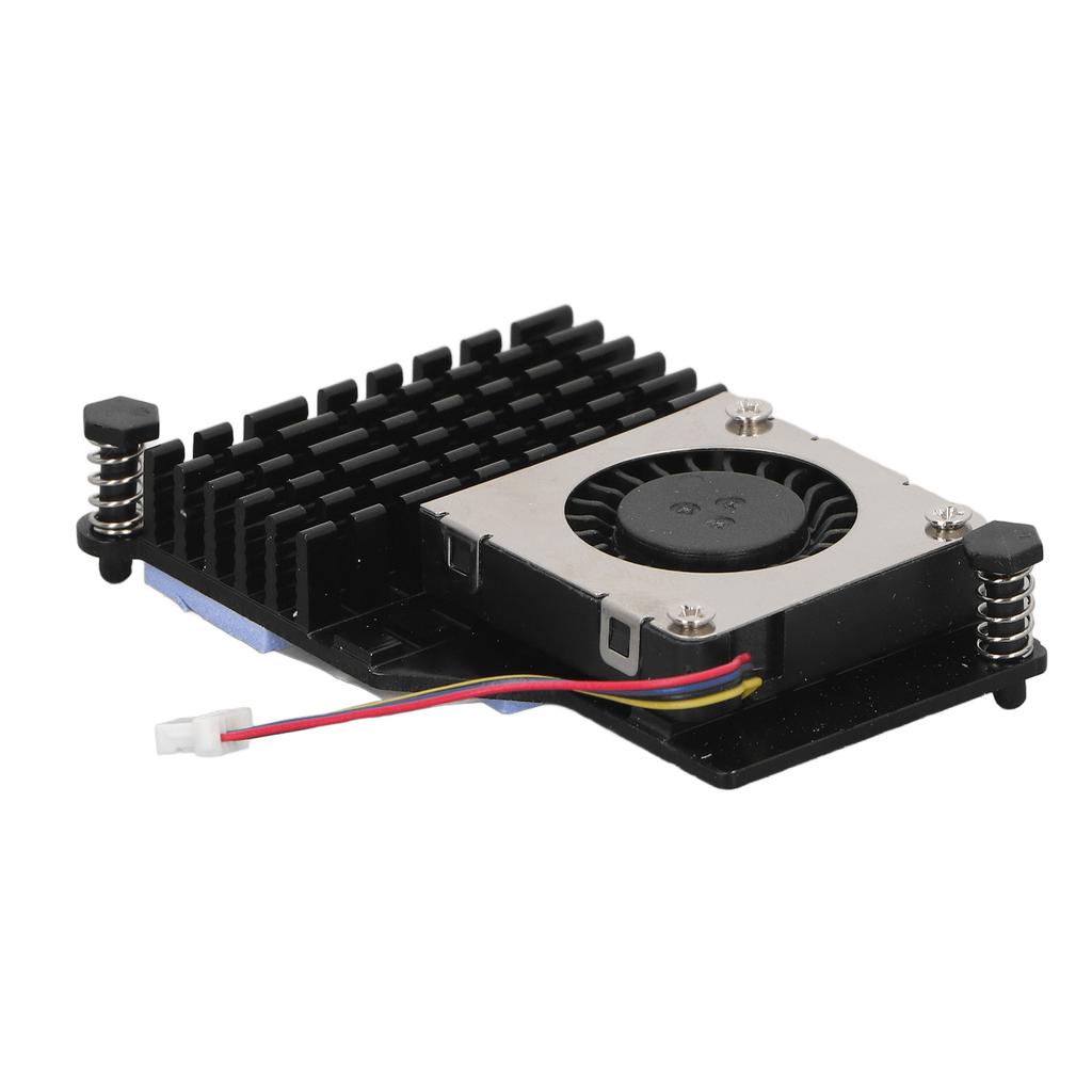 for Pi 5 Cooler Replacement Aluminium Alloy Temperature Controlled PWM Speed Control Cooling Fan for Pi 5 4GB 8GB