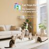 Brinquedo de Vara Elétrica Inteligente Interativa para Provocar Gatos Automático Engraçado Pendurado na Porta Pássaro Voador Brinquedo para Gato Brinquedos de Alívio de Estresse para Pet Gato