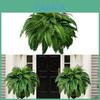 Boston Fern Faux Plant With Ultraviolet Resistant Material For Living Room And Commercial Use