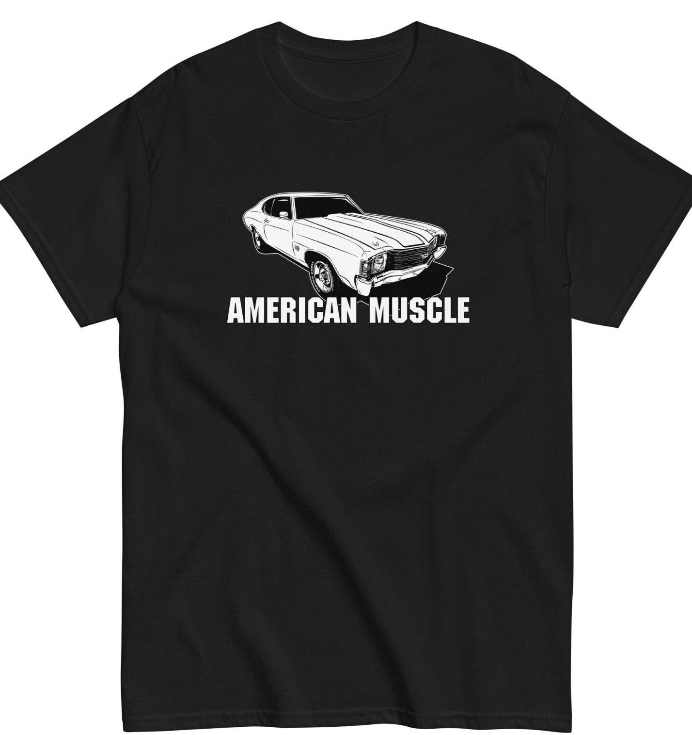72 Chevelle Shirt, American Muscle Car Enthusiast T-Shirt Unisex T-Shirt XXL