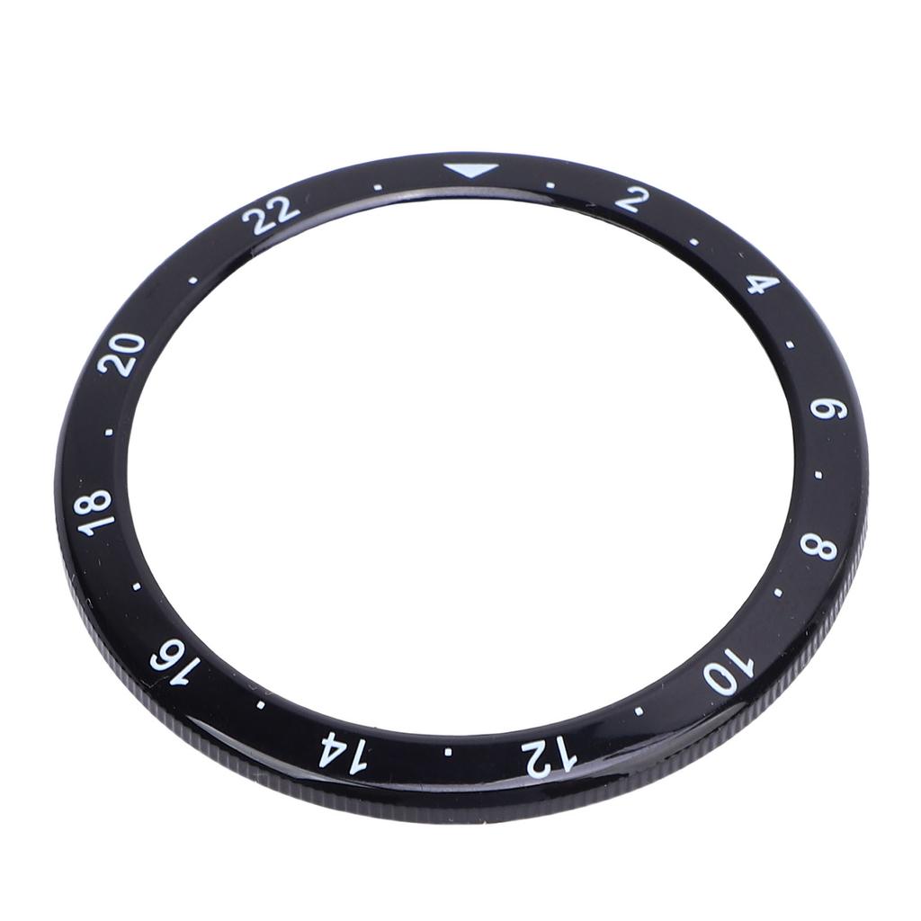 Uhrenlünetten-Ersatz für Xiaomi Watch S4 S3 Ziffer Punkt PC Uhrenlünetten-Einsatz Kratzfest