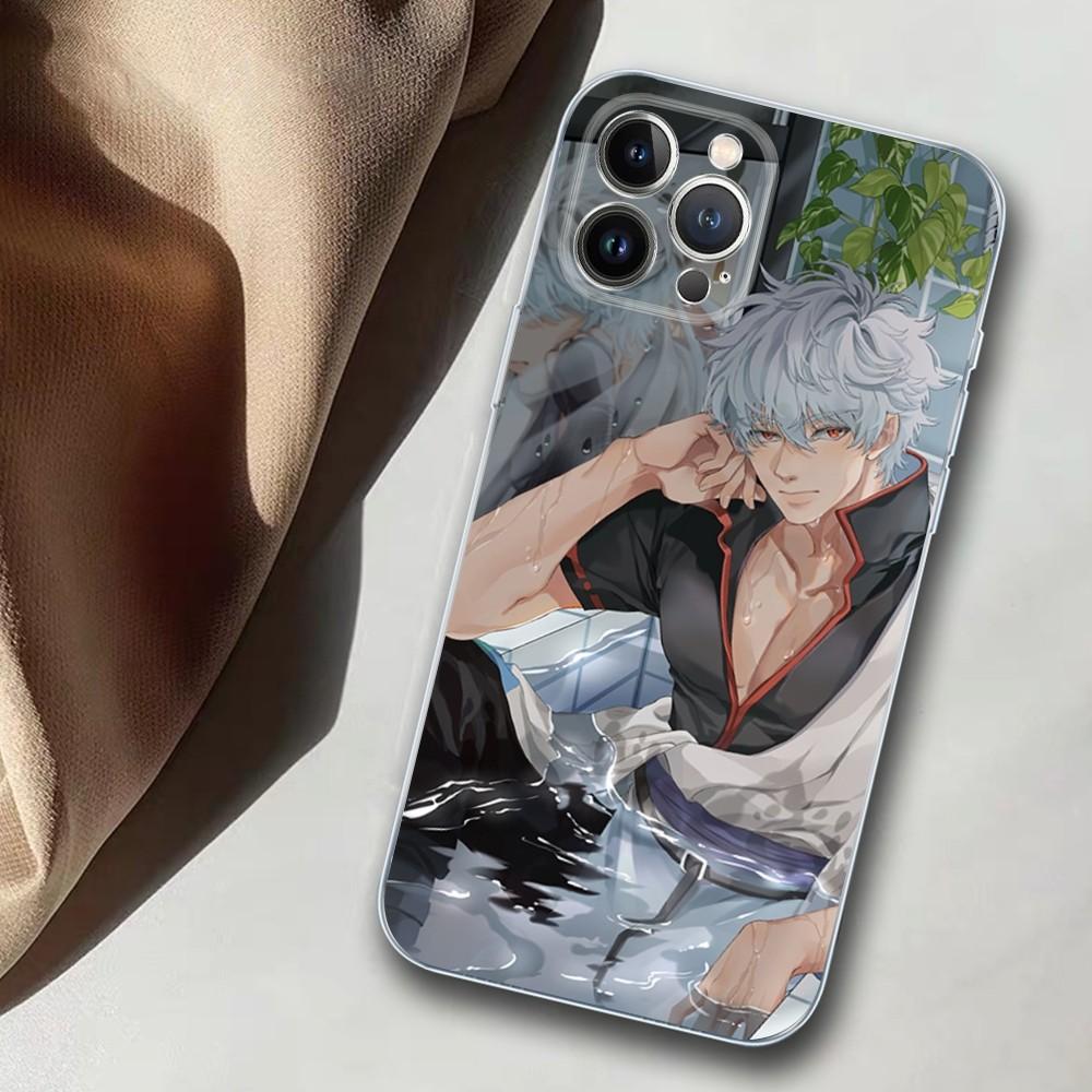 GINTAMA Phone Case For iPhone 14 11 12 13 Mini Pro XS Max Cover 6 7 8 Plus X XR SE 2020 Funda Shell