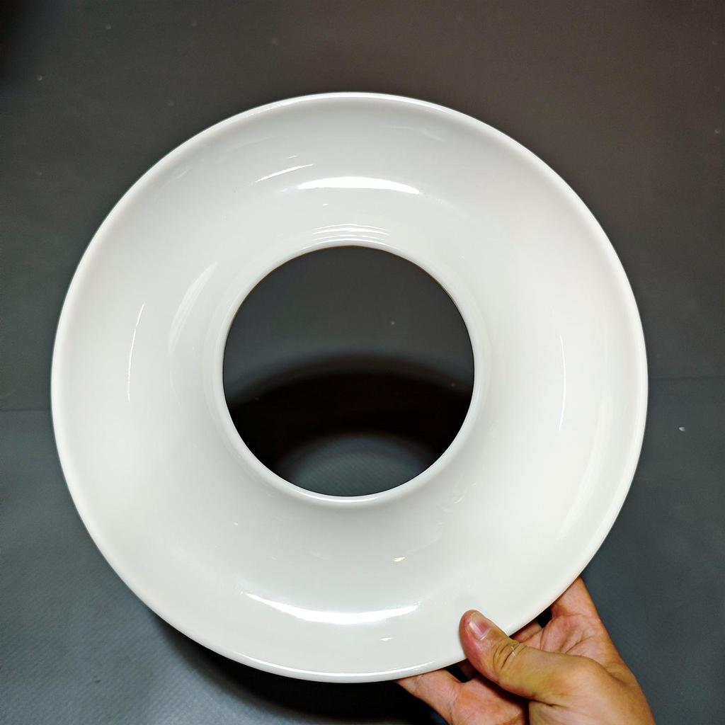 Talerz Sashimi Xianci: Wysokiej klasy ozdoby do prezentacji owoców morza - Okrągły plaster ryby do wystroju hotelowego