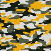 Outdoor Dekostoffe Oxford - Motiv Gelbe Camouflage