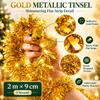 European Style Metallic Party Tinsel for Christmas and Weddings