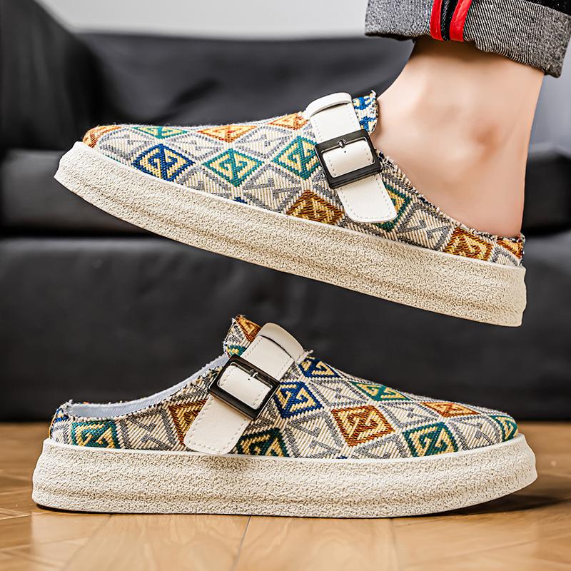 Fashion CYYTL Mens Slippers Casual Summer Shoes Outdoor Breathable Sneakers Walking Hiking Slides Luxury Designer Fashion House Loafers