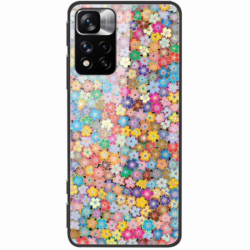 Tempered Glass Case For Xiaomi Redmi Note 11 Pro+ 5G Cover Hard Protective Funda for Redmi Note 11 Pro Plus 5G Soft Bumper 6.67