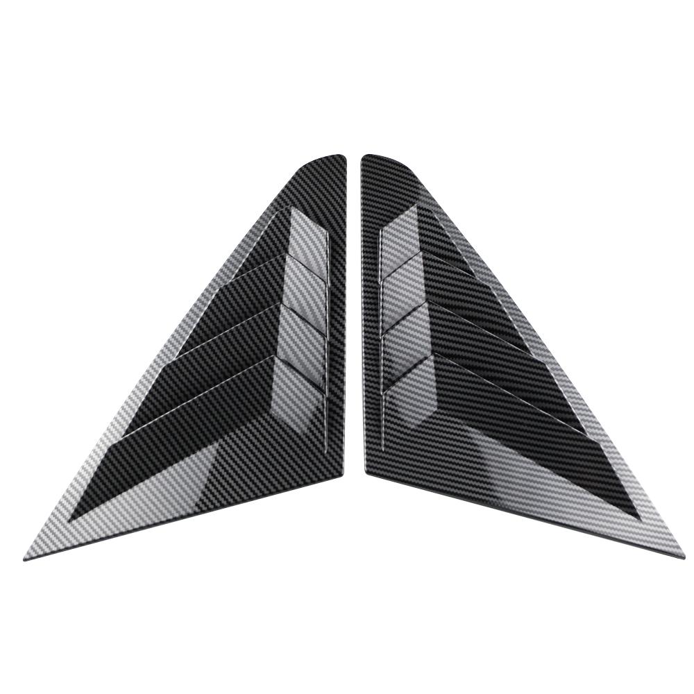 For MG 5 MG5 2025 - 2025 2025 2026 Rear Side Window Louvers Blinds 2Pcs/Set Windows Air Outlet Louvers Cover Accessories
