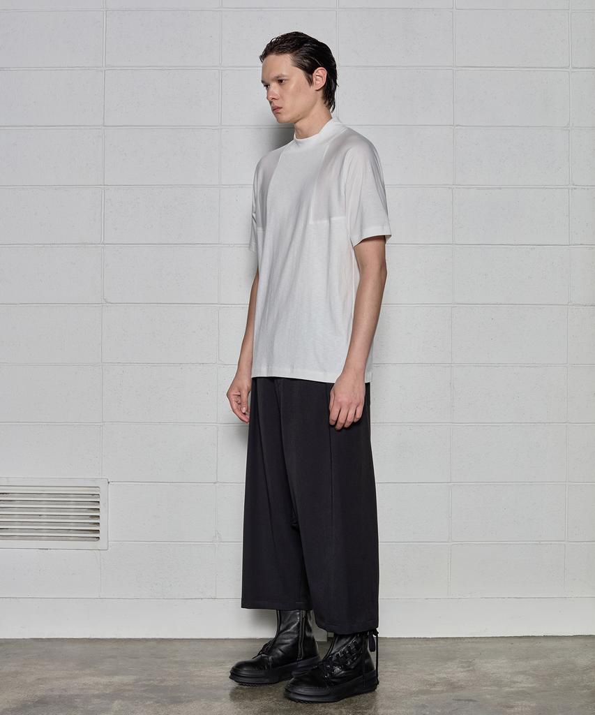 Digeunag Structured Cut Line T-Shirt (Ivory)