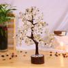 Kristall Bonsai Baum Ausstellungsstück, Kristall Baum des Lebens, Glück - Milichweiß