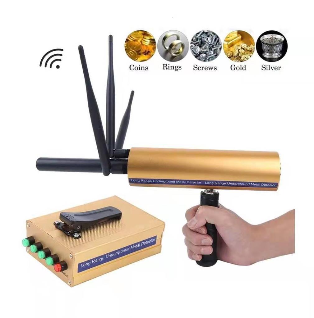 High Sensitivity Waterproof Handheld Metal Detector Treasure Locator Stick