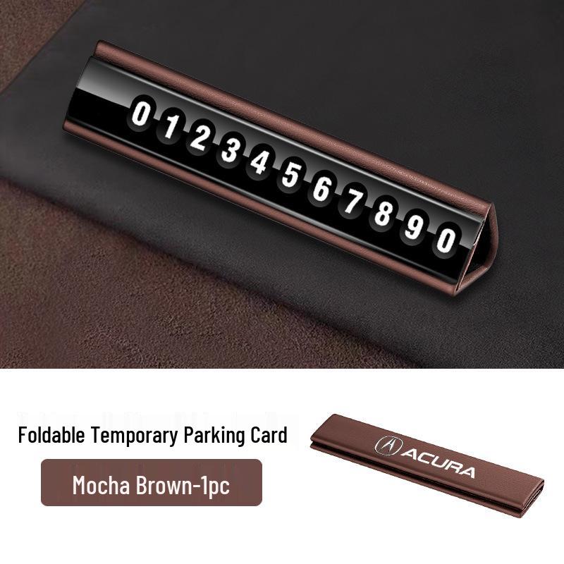 

Временный парковочный знак Acura для CDX, RDX, NSX, ILX с отображением номера мобильного телефона