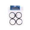 4Pcs Set 1 10 Grain Drift Car Tires Plastic Hard Tyre Replacement for TRX HSP Tamiya HPI Kyosho Remote Control Car Part