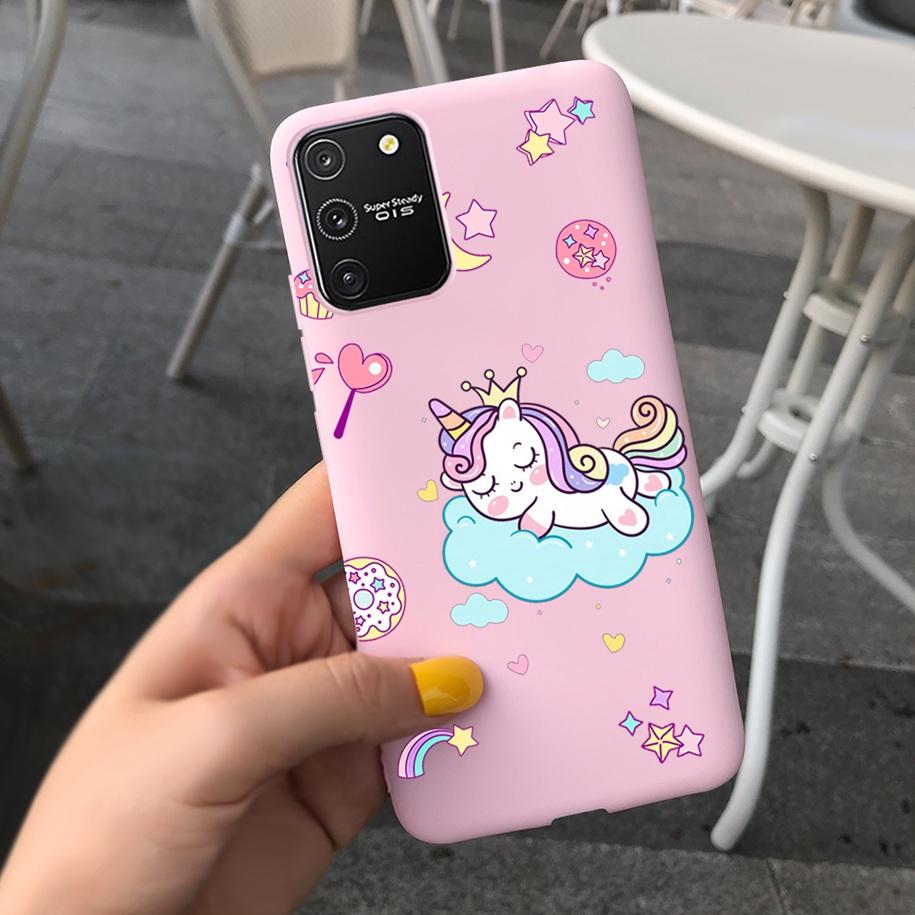 For Samsung Galaxy S10 Lite 2020 Case Colorful Flower Silicon Soft Back Cover For Samsung S10 Lite 2020 S5 S10lite SM-G770F Etui