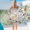 Cartoon C-Chiikawas Beach Towel Colorful Bath Towels for Girl Microfiber Quick Dry Custom Sand Free Beach Yoga Spa Gym Pool