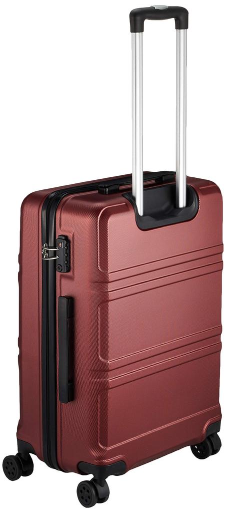 Idadi Lightweight Carry-On Suitcase M1810, Warranty Included, 59L, 65.5cm, 3.2kg, M1810M-31, Wine