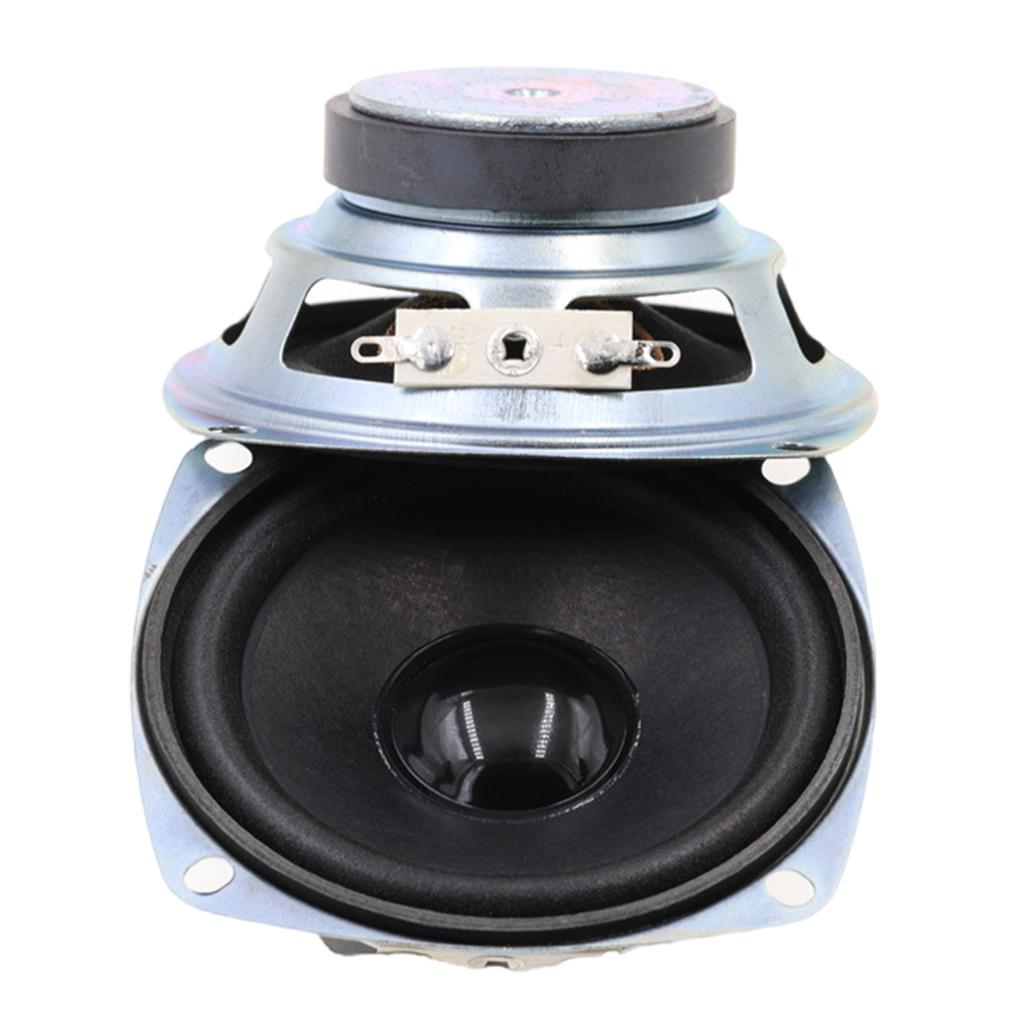 1pair 3Inch 4Ohm Audios Speaker Durability ABS Full Ranges Audios Speaker for Radio Intercom and Mini Speaker Systems