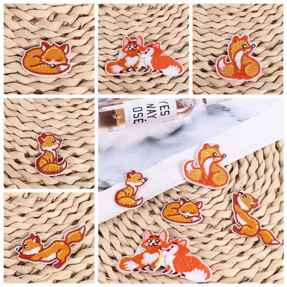 Animal For Clothing Iron On Sew On Appliques Embroidery Patches Clothes Stickers Decorative