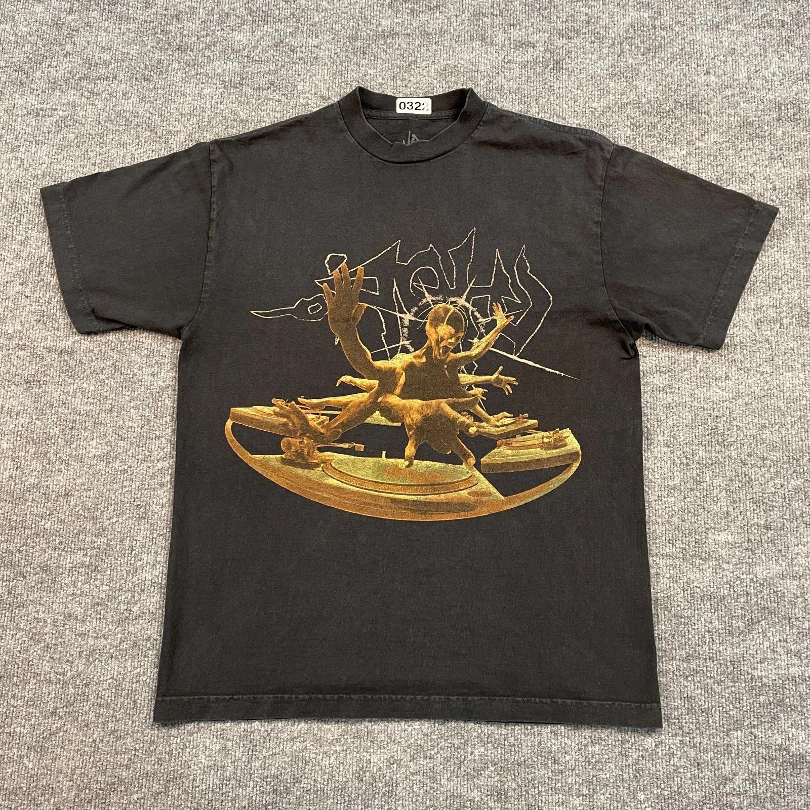 Travis-Scott Cactus-Jack Utopia Shirt Medium 20x26 Annihilator Roofshaker 4XL