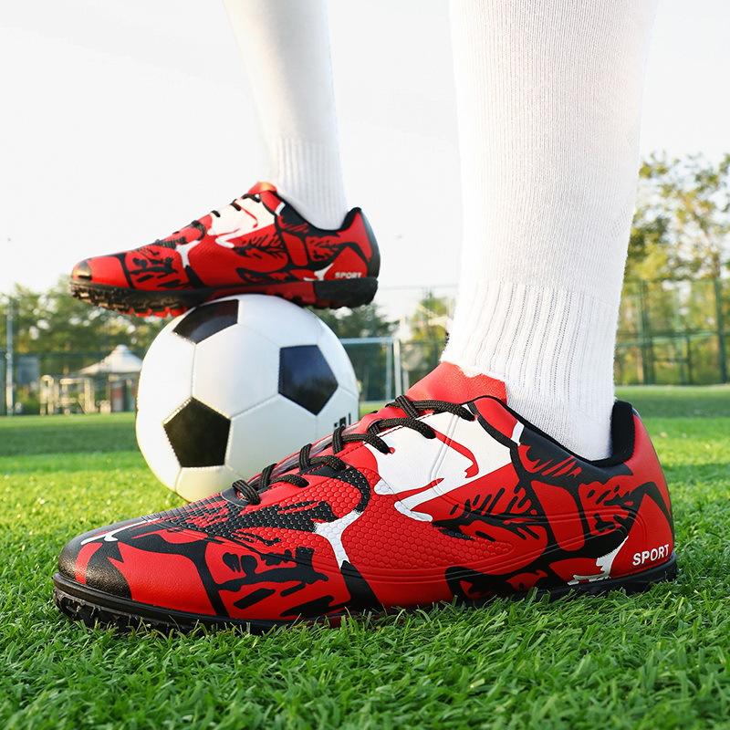 Douchuan buty treningowe na krótkie paznokcie buty piłkarskie męskie złamany paznokieć buty sportowe piłkarskie niskie młodzieżowe trampki na długie paznokcie duży rozmiar