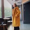 Women's Winter Mink Fur Plush Thick Plush Loose Hooded Jacket Thickened Fur Loose Coat XS-2XL