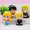 High Quality Pvc One Piece Figurine Cute Chibi Style Zoro Nami Sanji Luffy Collectible