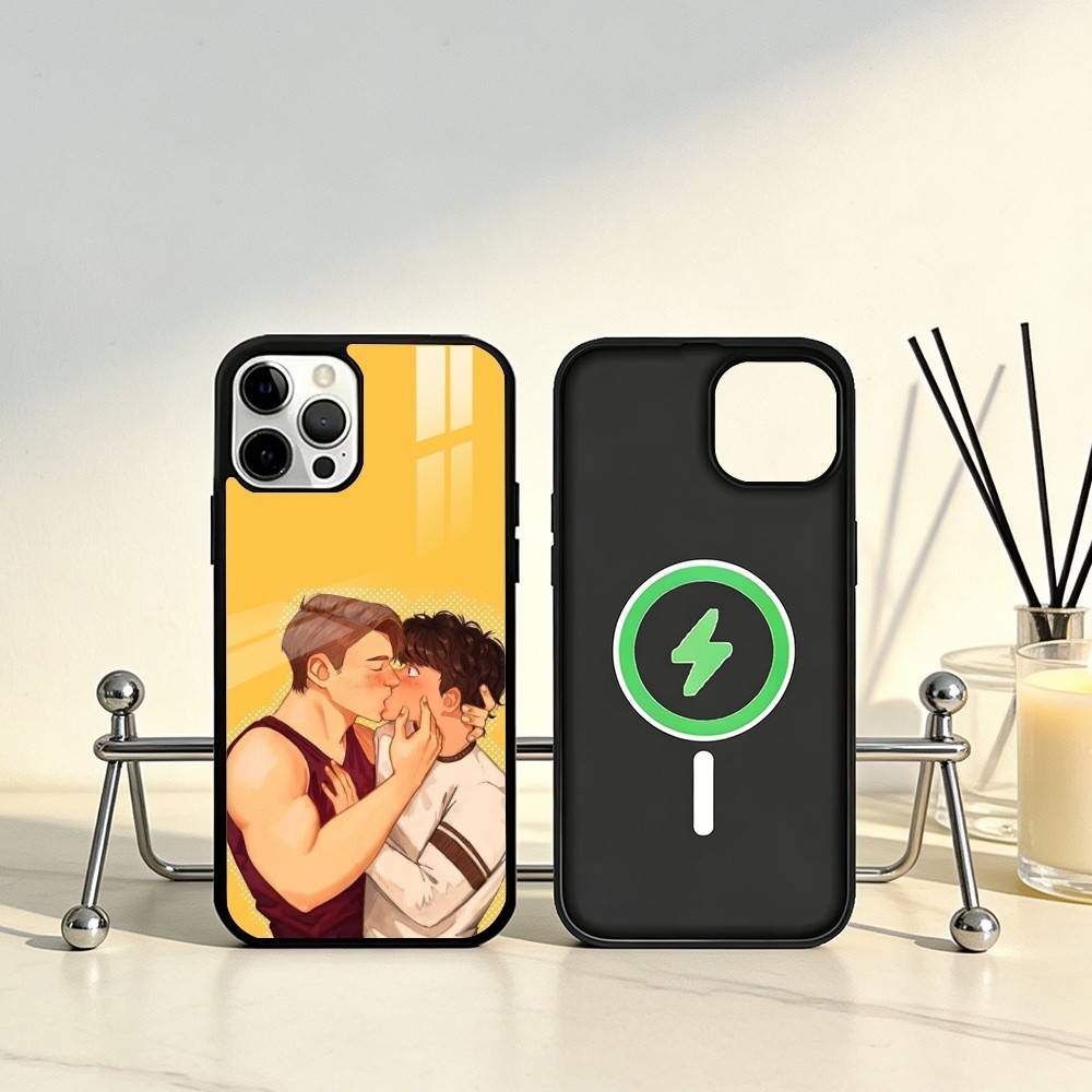 W-Warm New H-Heartstopper Movie Phone Case For iPhone17,16,15,14,13,12,11 Plus,Pro Max Magnetic For Magsafe Wireless Charging
