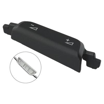 Quality Useful Durable Switch Button Cover Volume Button Cover 1pcs Black Parts 1x ABS Accessories Multifunction Steering Wheel