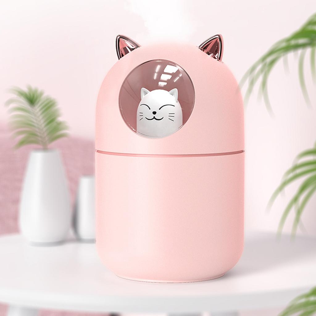 Humidifier Noiseless Portable Mini USB Humidifier With Color LED Light for Offices Bedrooms Car