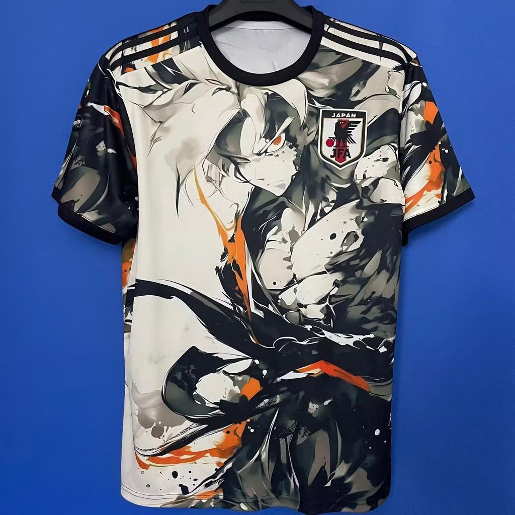 Japan National Football Jersey Anime Manga Short-sleeved Football Jersey Japan National Team Jersey