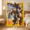 Shaman King Anime Throw 240g Flannel Blanket, Suitable for Sofas, Beds, Offices,  Exquisite Gift Blankets