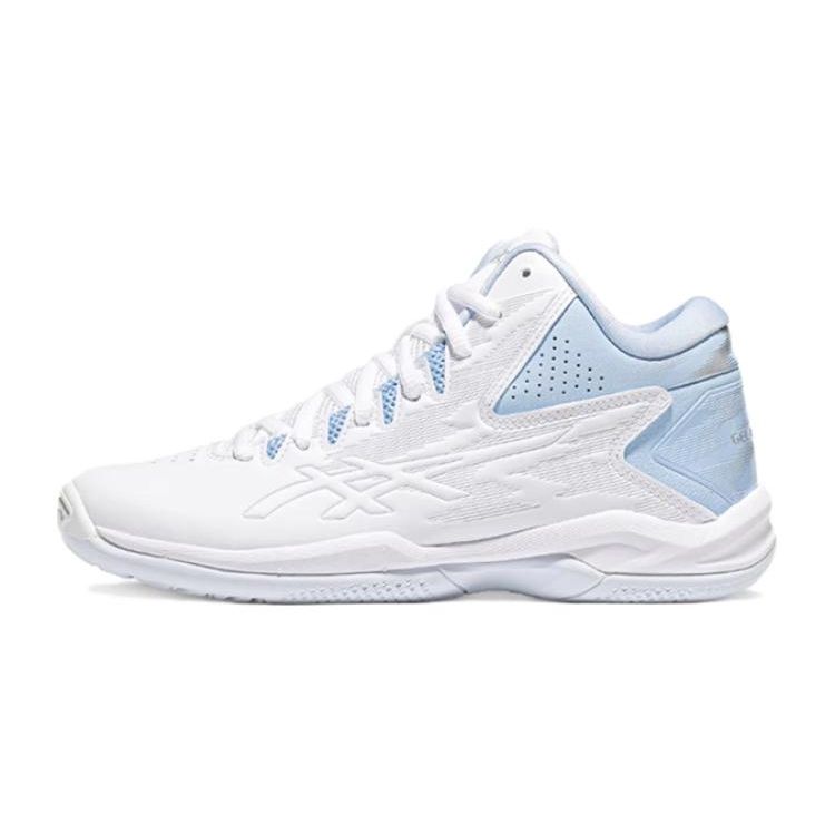 Asics Gel-Improve 2 Low Top Kids Basketball Shoes Kids Basketball Shoes White Blue 1064A013-103