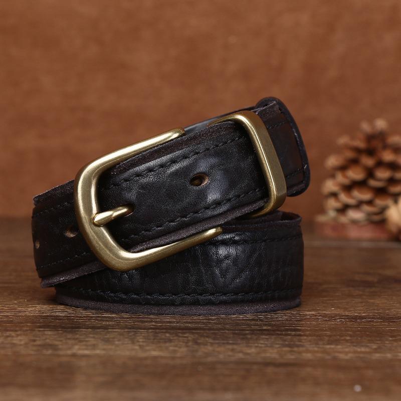 Curea retro la modă personalizată cu decor vechi pentru femei, din piele naturală, primul strat, din piele de vacă, pentru blugi