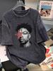 Men's Retro Distressed Oversized Short Sleeve T-shirt - Summer 2026 Collection