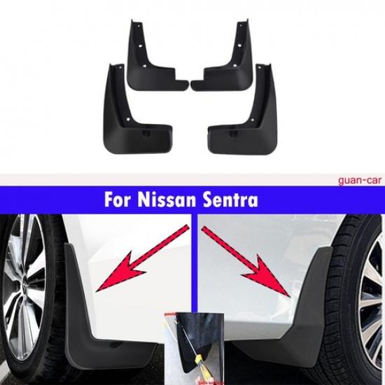 Four mudguards at the front and rear of the car For Nissan Sentra -2025