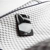 Breathable Car Seat One Size Fits Memory Foam Car Seat Stylish Car Seat Cover Universal Fits Front Black Cushions, Black, All, Cushions, Set, Seats,