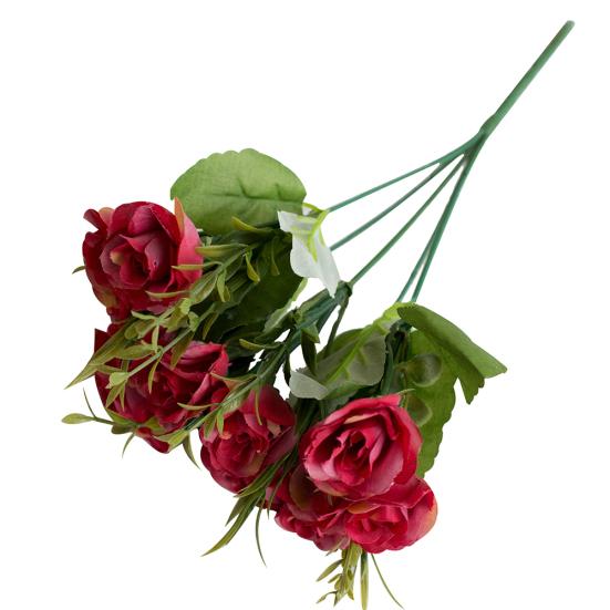 10 hlav Umělá falešná růže Begonia Květ Svatební Banket Party Domácí dekorace