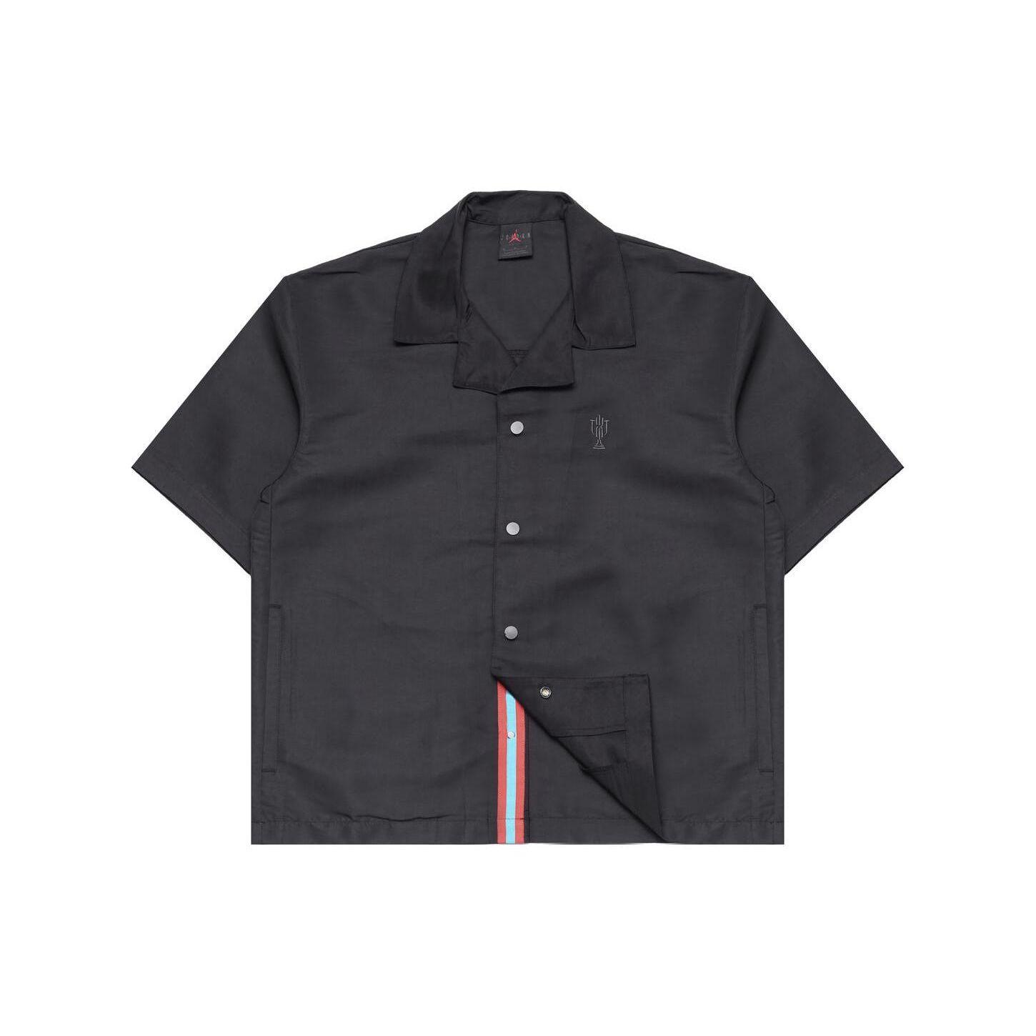 

Air Jordan x Trophy Room Warm-Up Shirt Black Men Tops FQ3846-010 S