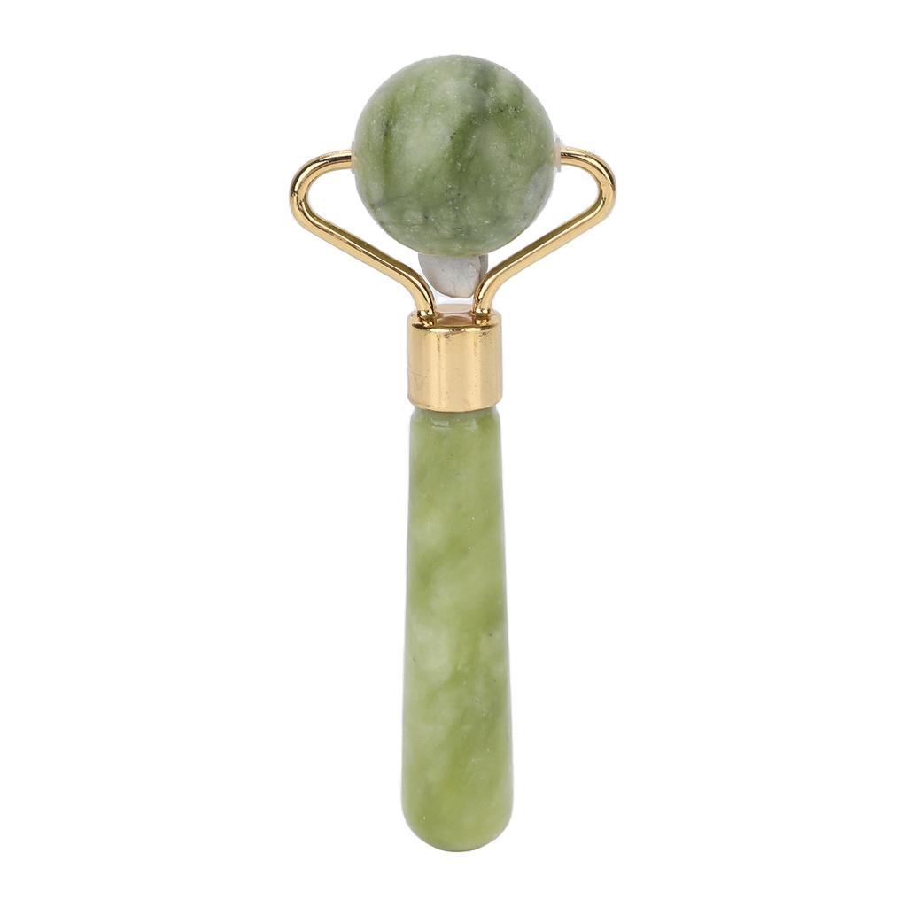 3pcs Jadestone Face Roller Portable Skin Lifting Firming Beauty Guasha Board Face Massage Roller Set