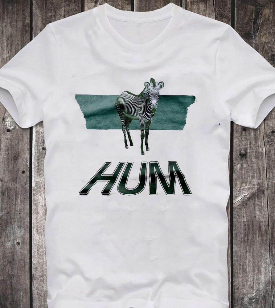 Редкая Коллекция HUM Band Подарок для Фанатов S to 5XL Футболка Унисекс Футболка M