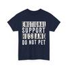 Emotional Support Husband Do Not Pet Husband Vintage T Shirt