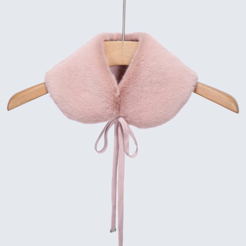 LALA Fellband-Schal - Rosa