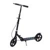 Scooter for Teens and Adults with Dual Brake System Big PU Wheels One Button Folding Adjustable Height Scooter for Ages