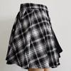 Women's Spring/Fall Skirts: Punk JK Skirts, Gothic Checkered Pleated Skirts